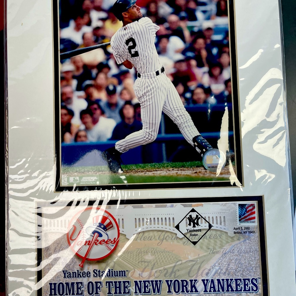 USPS. Stamp & envelope matted ready to frame